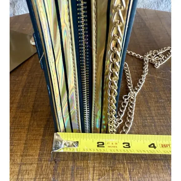 🔥 Betsey Johnson Kitsch Book of Spells Black Crossbody Bag BJ33645F Pristine - Picture 9 of 12